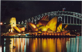 Sydney Opera House. Дизайнер по свету Alan Stone